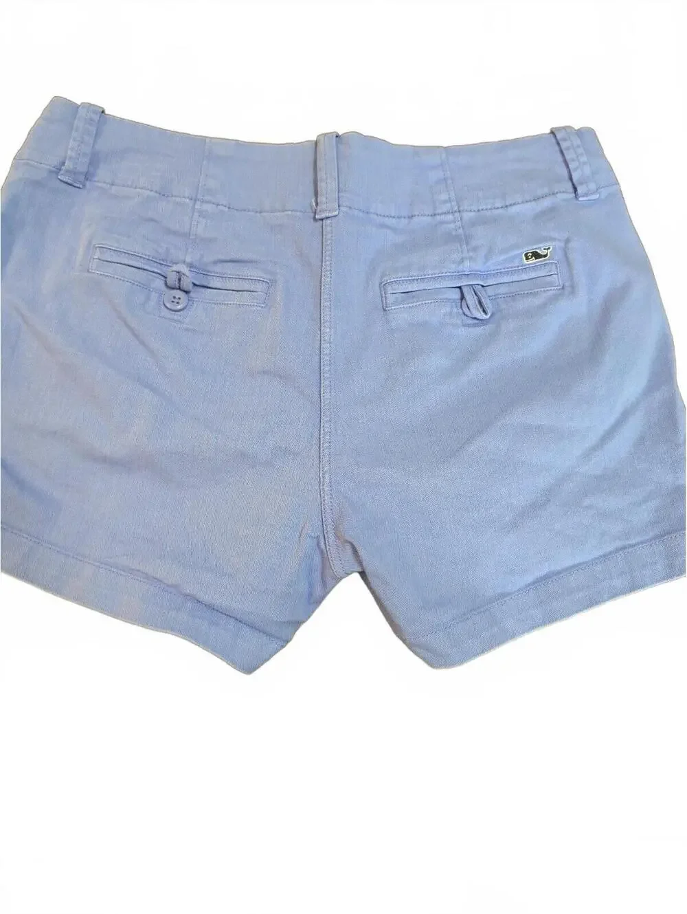Vineyard Vines Sz 6 Periwinkle Blue Hook Eye Pocket Ladies 3 In Inseam